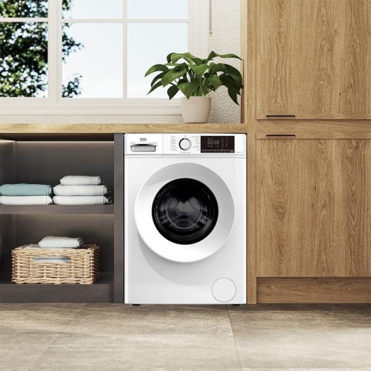 Lavadora Koenic Carga Frontal 8 kg 1400 rpm A Blanca con Motor ProSmart Inverter
