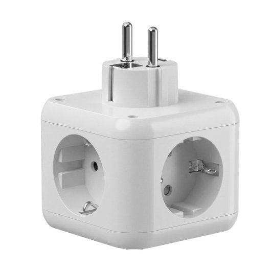 Mars Gaming Md-cube20 Powercube 3x Schuko 4x Usb Pd 20w Gan Blanco