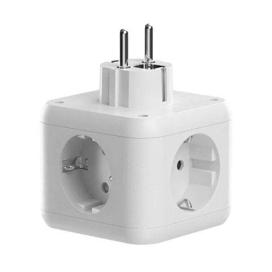 Mars Gaming Md-cube20 Powercube 3x Schuko 4x Usb Pd 20w Gan Blanco