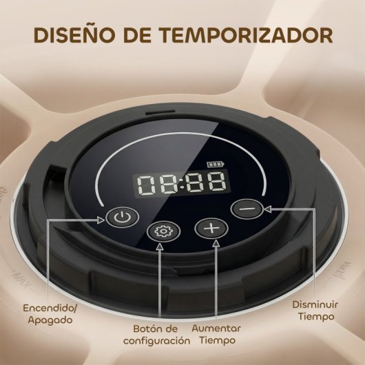 Pawhut Comedero Automático Para Gatos Y Perros Con Temporizador Paquete De Hielo