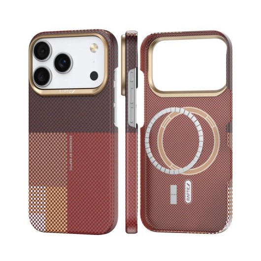 Raptic Funda Para Iphone 17 Pro Max – Carcasa Magsafe De Fibra De Aramida Skin Transform Sky, Protección Y Ajuste Preciso