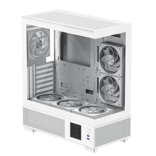 Caixa PC ProGaming Kian V2 Branca ATX Mid Tower 6 ventiladores ARGB