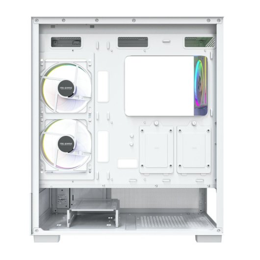 Caixa PC ProGaming Kian V2 Branca ATX Mid Tower 6 ventiladores ARGB