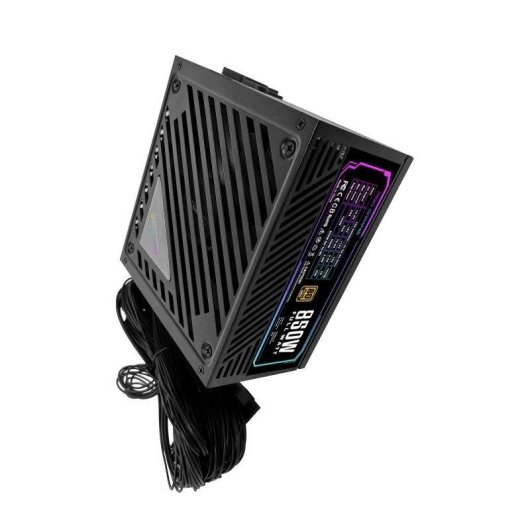 Fuente de Alimentación ProGaming 850W Certificación 80 Plus Gold PFC Activo Ventilador 140mm