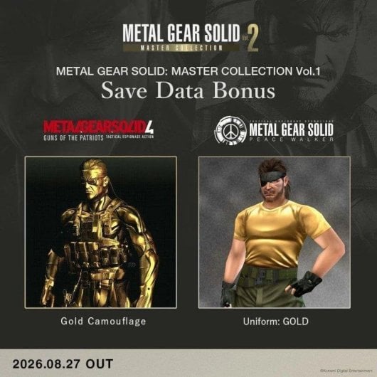 Metal Gear Solid: Master Collection Volumen 2 Nintendo Switch 2
