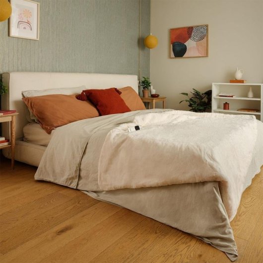 Manta eléctrica Daga relax suave Chic calefacción Intellisense