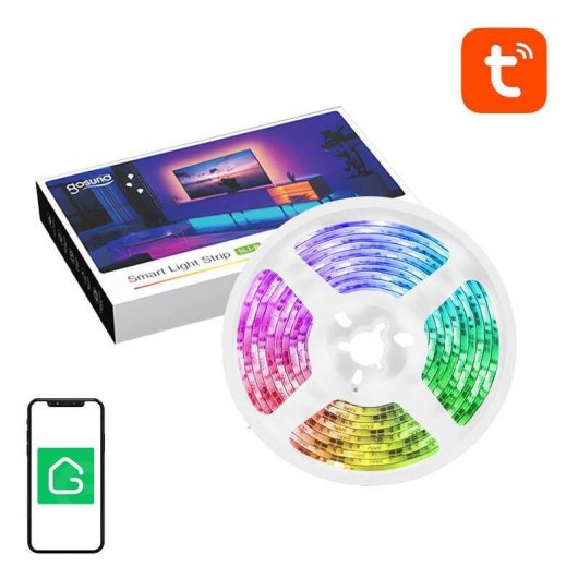 Tira LED inteligente Gosund SL1 WiFi RGB 2.8m Tuya