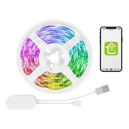 Tira LED inteligente Gosund SL1 WiFi RGB 2.8m Tuya