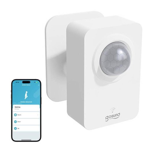 Sensore di Movimento Gosund ST20 Zigbee Interno Allarme Controllo Remoto