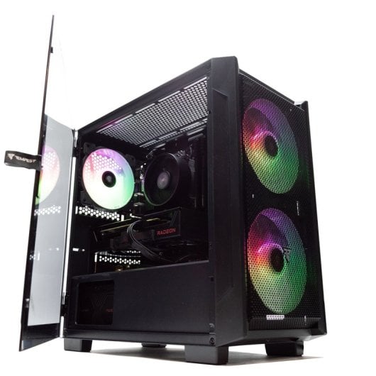 PcCom Lite AMD Ryzen 5 5500 / 16GB / 1TB SSD / RX 9060 XT 16GB