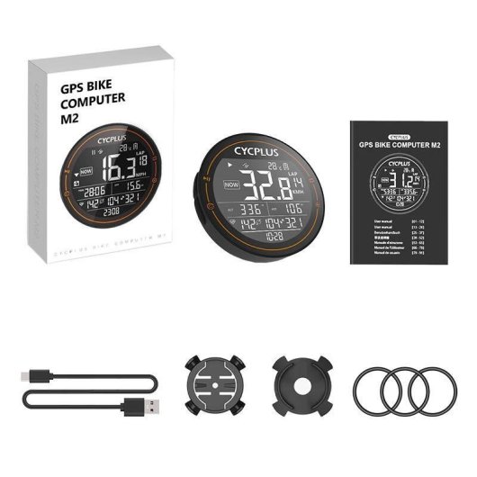 Cyclocompteur Cycplus M2 - ANT+, Bluetooth 5.0, 35h autonomie