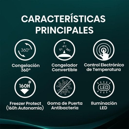 Congelador Hisense FT200N1AWDL 198 L ST-T 38 dB 4* D Blanco