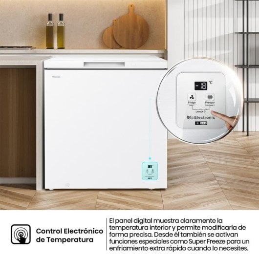 Congelador Hisense FT200N1AWDL 198 L ST-T 38 dB 4* D Blanco