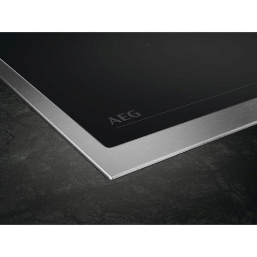 Placa Vitrocerámica AEG TN64RA06XB 7000W 4 Zonas Táctil Negra Integrada 60 cm