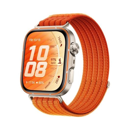 Huawei WATCH Fit 5 Pro Bluetooth GPS NFC 44,5mm Oro Correa Naranja Resistencia Agua 5ATM