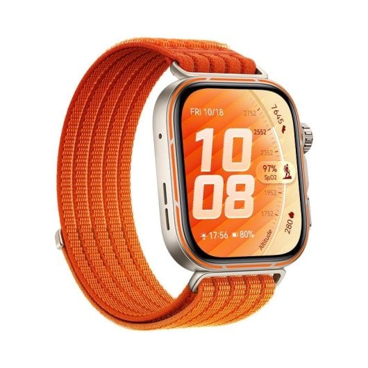 Huawei WATCH Fit 5 Pro Bluetooth GPS NFC 44,5mm Oro Correa Naranja Resistencia Agua 5ATM