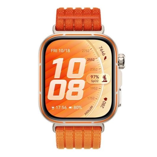 Huawei WATCH Fit 5 Pro Bluetooth GPS NFC 44,5mm Oro Correa Naranja Resistencia Agua 5ATM