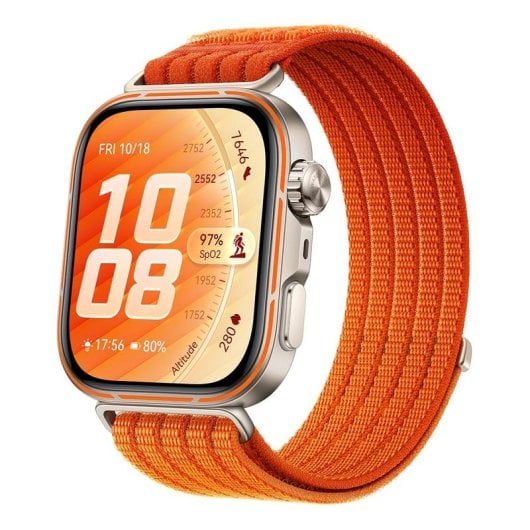 Huawei WATCH Fit 5 Pro Bluetooth GPS NFC 44,5mm Oro Correa Naranja Resistencia Agua 5ATM