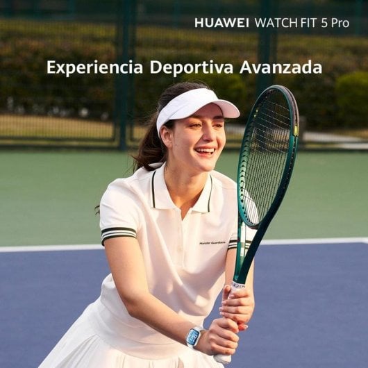 Huawei WATCH Fit 5 Pro Bluetooth GPS NFC 44,5mm Oro Correa Naranja Resistencia Agua 5ATM