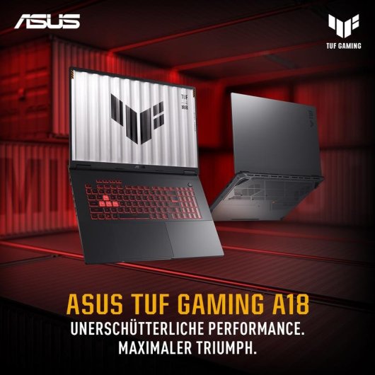 Portátil ASUS TUF Gaming A18 FA808UM-S8012W 18" AMD Ryzen 7 260 16GB 1TB SSD RTX 5060 Windows 11 Home