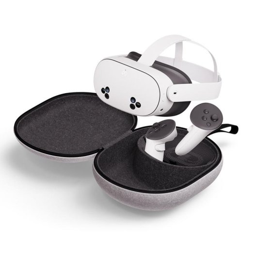Estuche Meta Quest 3 y Quest 3S Rígido Compacto para Realidad Virtual
