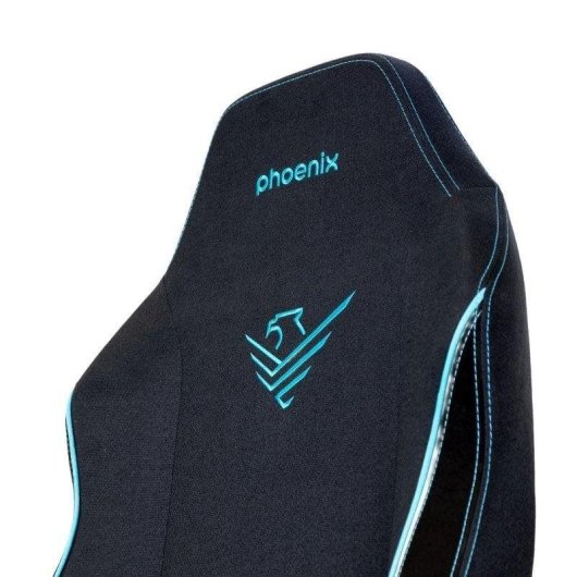 Silla Gaming Phoenix Monarch Remaster Tela Gris Oscuro Talla XL