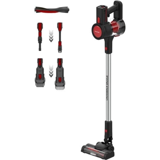 Taurus Crossback Dazzle Aspiradora Escoba 22.2V Negro/Rojo