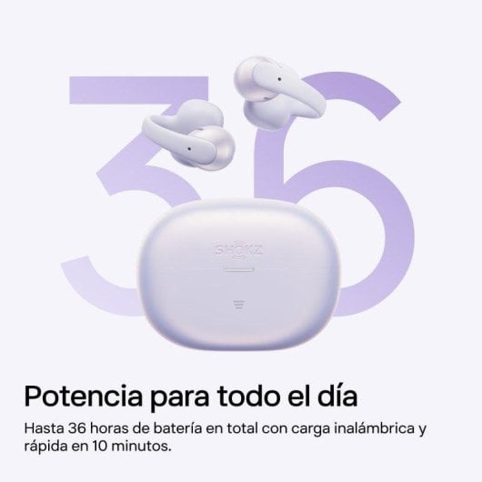Auriculares Shokz OpenDots Air sem fios Bluetooth 6.1 design aberto preto