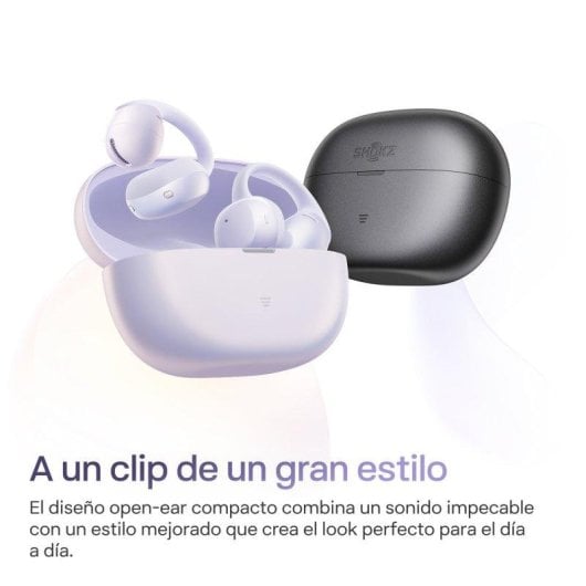 Auriculares Shokz OpenDots Air sem fios Bluetooth 6.1 design aberto preto