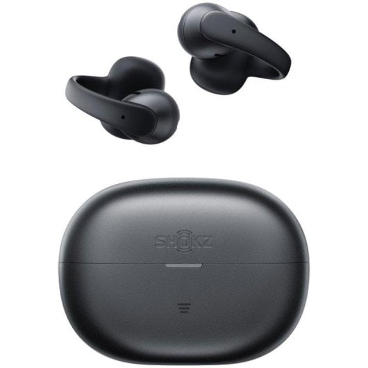 Auriculares Shokz OpenDots Air sem fios Bluetooth 6.1 design aberto preto