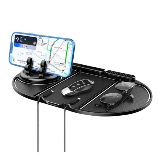 Alfombrilla Antideslizante Klack para Salpicadero Universal con Soporte para Móvil
