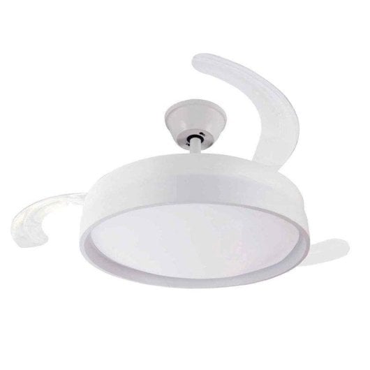 Ventoinha de Teto com Luz Klack OMFSD-2327 30W 106cm 6 Velocidades Pás Retráteis Comando