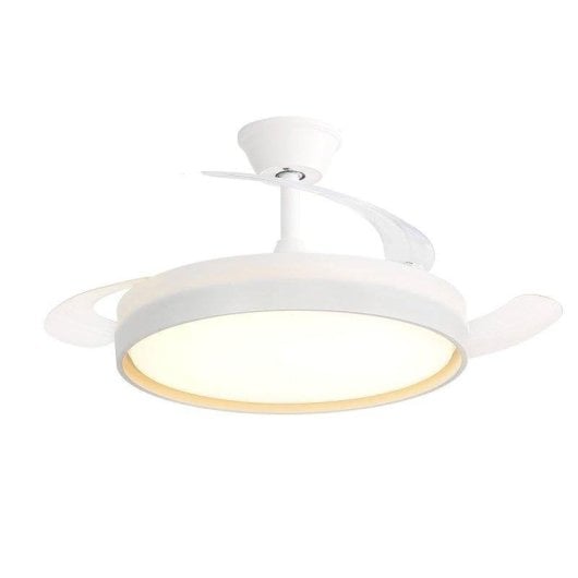 Ventoinha de Teto com Luz Klack OMFSD-2327 30W 106cm 6 Velocidades Pás Retráteis Comando