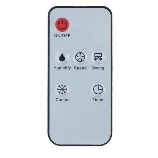 Climatizador Klack 100W Ventilador Enfriador Silencioso 3 Niveles