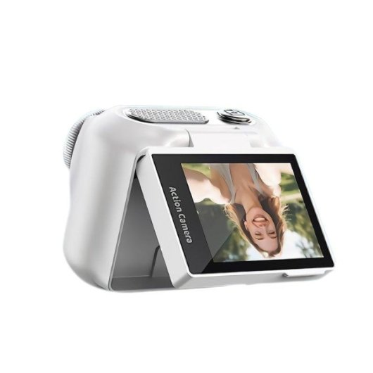 Cámara Mini Vlogging Klack Magnética 1080p Pantalla Abatible WiFi