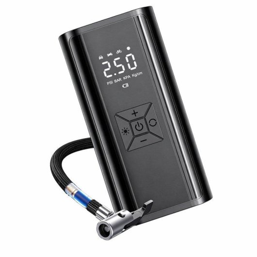 Compresor de Aire Portátil Klack Inalámbrico 6000 mAh 10,3 Bar