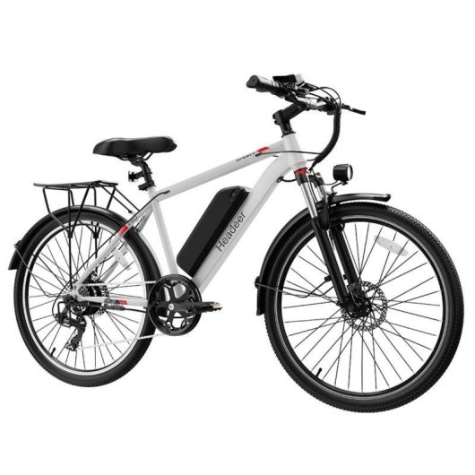 Bicicleta Eléctrica Headeer BK1350 Motor 500W Batería 48V 13.5Ah 26" Frenos de Disco