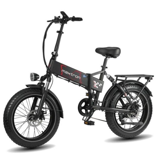 Bicicleta Eléctrica Maxturn Polaris Motor 500W Batería 48V13Ah 20" Frenos Disco