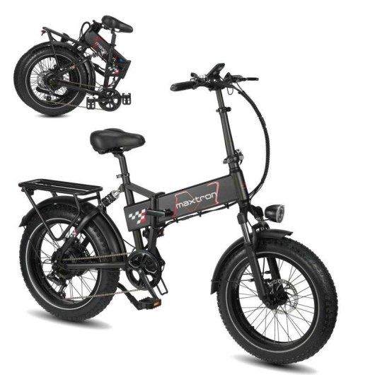 Bicicleta Eléctrica Maxturn Polaris Motor 500W Batería 48V13Ah 20" Frenos Disco