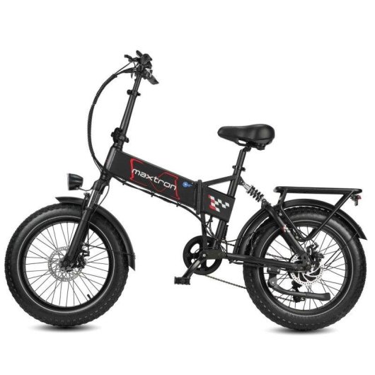Bicicleta Eléctrica Maxturn Polaris Motor 500W Batería 48V13Ah 20" Frenos Disco