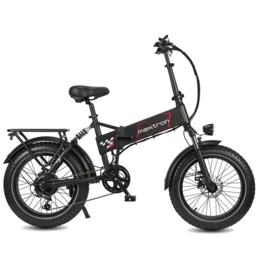 Bicicleta Eléctrica Maxturn Polaris Motor 500W Batería 48V13Ah 20" Frenos Disco