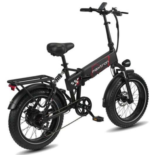 Bicicleta Eléctrica Maxturn Polaris Motor 500W Batería 48V13Ah 20" Frenos Disco