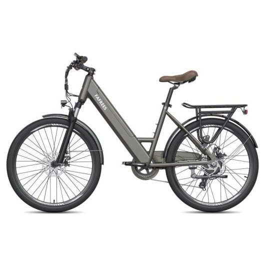 Bicicletta Elettrica Fafrees F26 Pro - Motore 250W Batteria 36V15ah Ruote 26x1.75 Freni a Disco Meccanici Grigio