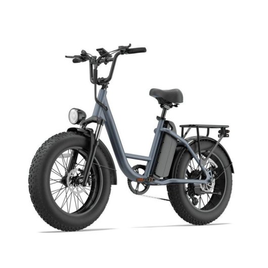 Bicicleta Eléctrica Urlife E20 Pro 750W 48V 20" Gris