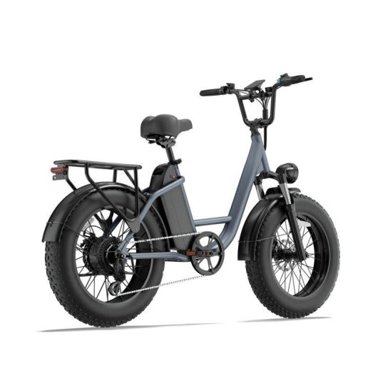 Bicicleta Eléctrica Urlife E20 Pro 750W 48V 20" Gris