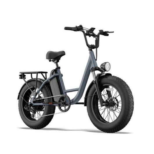 Bicicleta Eléctrica Urlife E20 Pro 750W 48V 20" Gris
