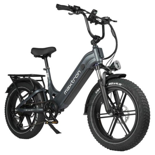 Bicicleta Eléctrica Maxturn Camel 20" Motor 250W Batería 48V 18Ah Neumáticos Fat