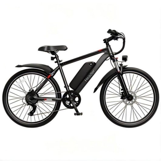 Bicicleta Eléctrica Headeer Bk1350 Motor 500W Batería 48V 13.5Ah 26" Negro