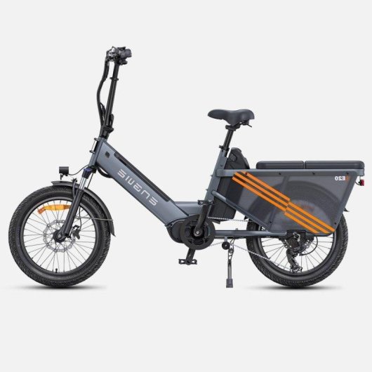 Bicicletta Elettrica Engwe LE20 EU - Pneumatici 20 Pollici Motore 250W Batteria Doppia 48V38.4AH Freni Idraulici Grigio