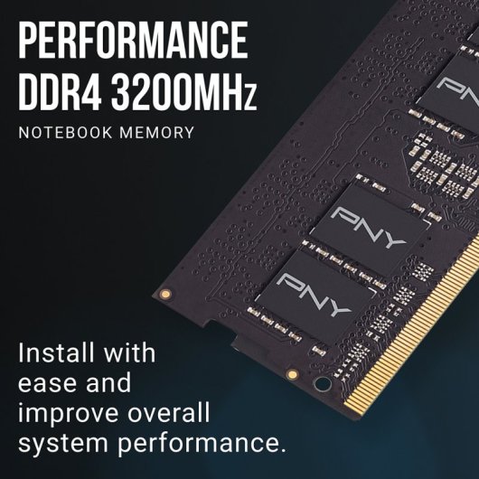 Arbeitsspeicher RAM PNY 16GB 1x16GB DDR4 3200MHz CL22 SODIMM 260-pin